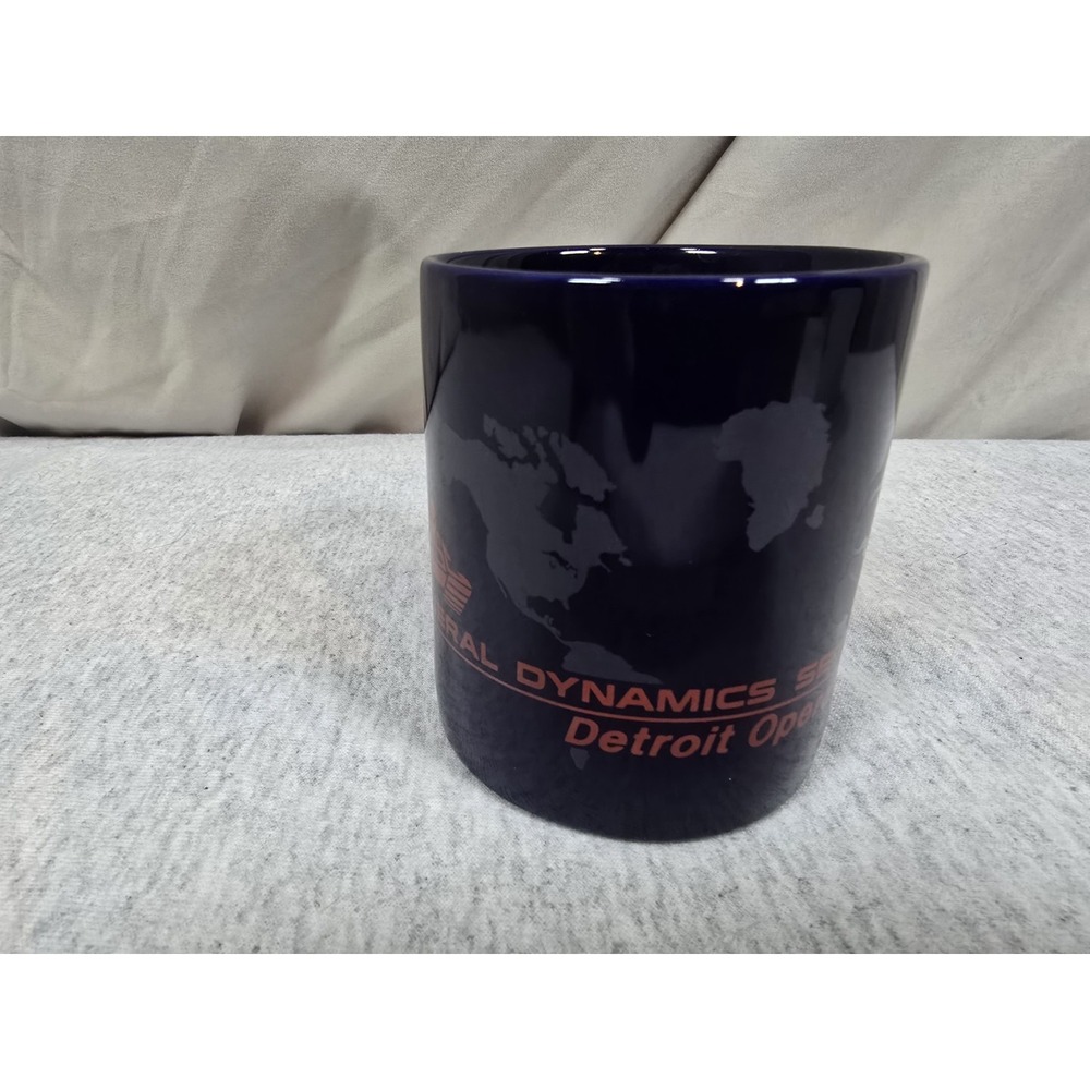 General Dynamics Coffee Mug, New Detroit Operations Abrahams